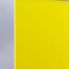 Deigaard plasts frosted akrylplade i farven gul